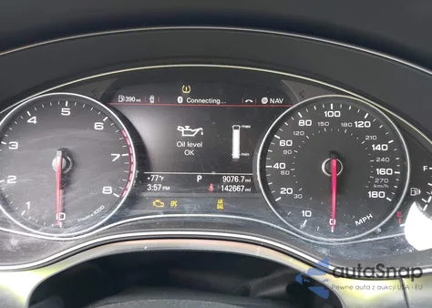 2013 Audi A6 3.0T Premium from USA, damaged, VIN WAUGGBFC0DN045713